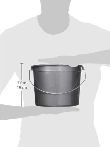Encore Plastics 01605 Promotional Pail, 5 Quart, Silver
