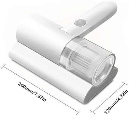 Mattress Vacuum Cleaner Smart Handheld Vacuum Cleaner with Charging Function 10Kpa Suction UV-C Light Low Noise Suitable for Beds, Sofas, Car Seats, Carpets