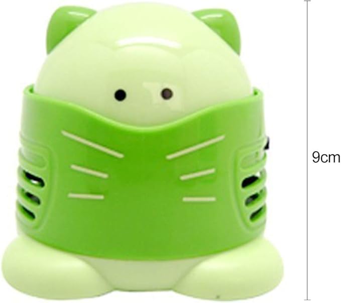 Diamond Painting Accessories-Cute Desktop Vacuum Cleaner Clean Household Mini Dust Collector For Cross Stitch Embroidery (Pink)