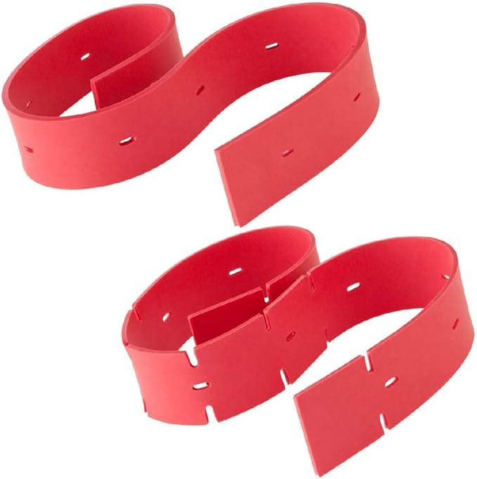 Squeegee Blade Kit 1232679 & 1221572 | Front & Rear Replacement | Fits Tennant T500, T600 & Nobles Speed Scrub 500