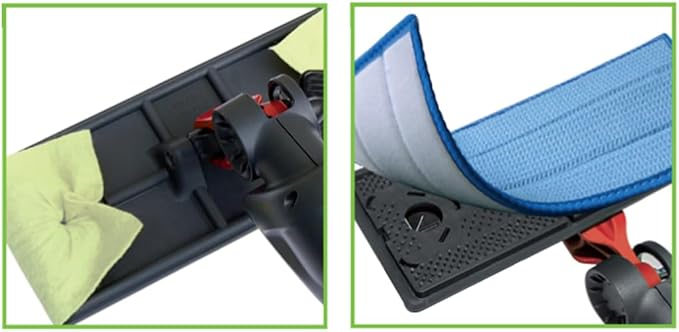 Cleano 2' Indoor Window and Surface Cleaning System - Cleaning Reach of up to 8 Feet | Micro Spray Delivers Water and Solution | Refillable Solution Globe | Includes 1 Glass Pad & 1 Spot Pad