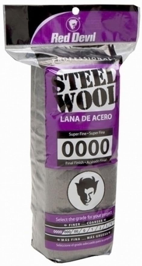 Red Devil 0310 2 Pack of 16 Pad #0000 Steel Wool