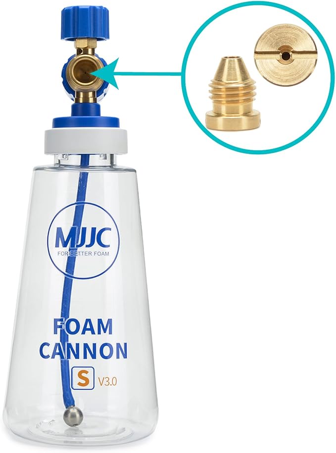 MJJC Foam Cannon Orifice Nozzle (1.25mm Orifice Nozzle for 1595 PSI ~ 2176 PSI pressure washer)