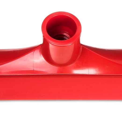 SPARTA 4156805 Plastic Double Foam Squeegee, Commercial Squeegee With Durable Contruction For Cleaning, Commercial, Residential, 24 Inches, Red