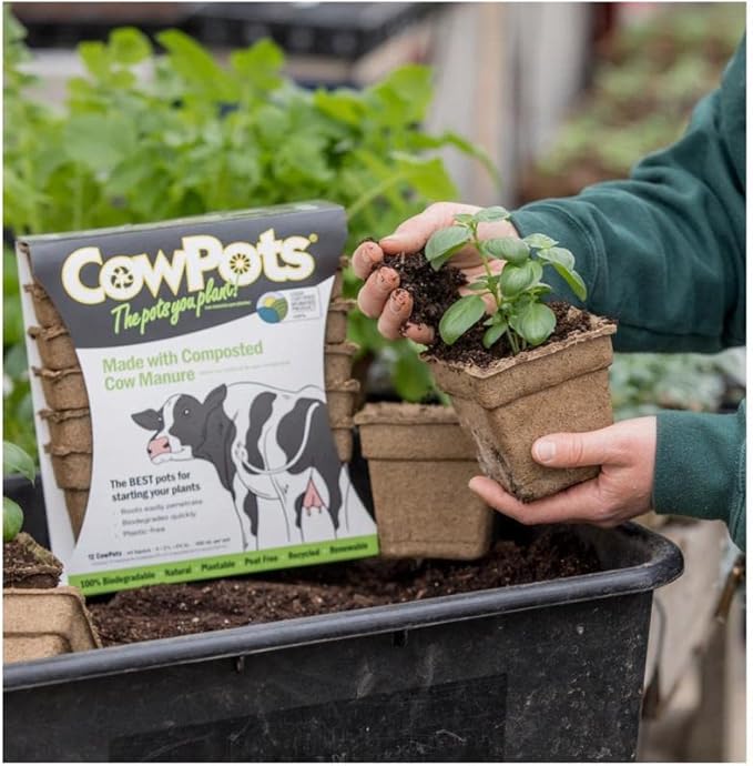 Summit Chemical 00102 4 Cowpots Square 12 Count