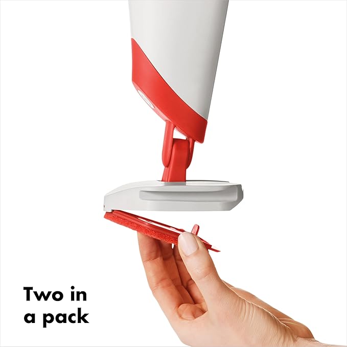 OXO Good Grips Spray Mop Scrubber Refill 2-Pack