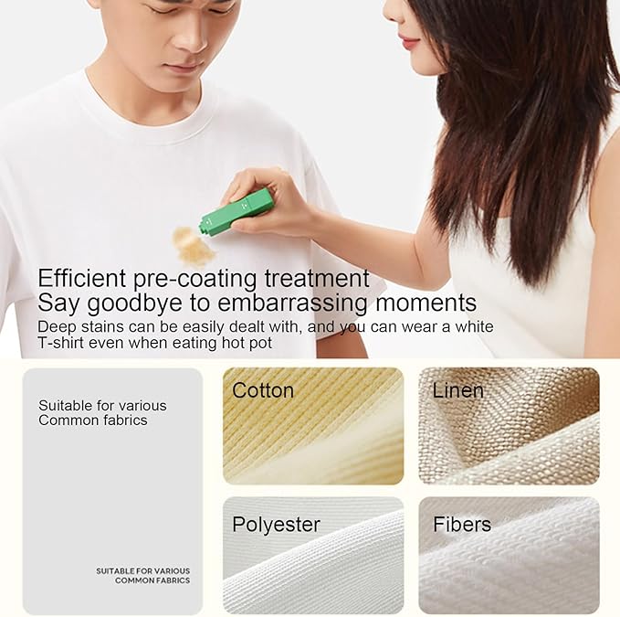 Instant Stain Remover Pen – 4-Pack Double-Ended Laundry Cleaner | Portable Fabric Stain Removal Pen for Travel, Dorm, Office, Carpet, Mattress, Clothing