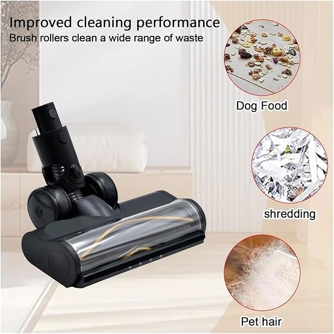 Motorized Brush,Compatible for Dreame ,R20 T20 T30 R30 V12 Pro V11SE R10 Vacuum Cleaner, with LED Light, Carpets and Hard Floors
