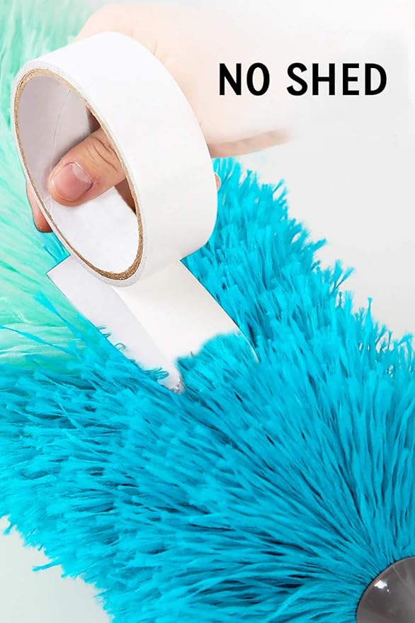 BOOMJOY Microfiber Feather Duster Set with Extension Pole