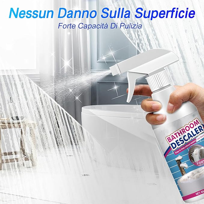 Eadwe Bathroom Descaler Cleaner, 2026 New Multipurpose Stubborn Stains Cleaner, Bathroom Descaler Cleaners, Bathrooms Cleaning Foam Spray for Kitchen Bath Sink Glass (1)