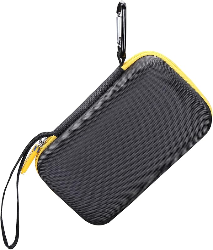 Case for Roedix/CAGIWIRU/ZOAIVR Compressed Air Duster, Travel Portable Hard Storage Bag, Box Only (Yellow&Black)