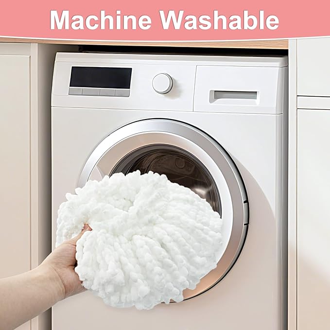 Mop Heads Replacement for Ocedar, Mop Replace Head for Ocedar EasyWring 1 Tank, Microfiber Spin Mop Refills, Include 4 Spin Mop Replacement Head Deep Cleaning Machine Washable with 2 Scrubber Mop Head