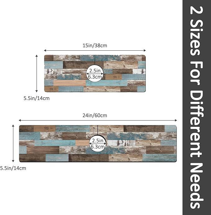 24" X 5.5" Kitchen Sink Splash Guard Faucet Mat Wood Grain Super Absorbent Fast Drying Faucet Guard & Draining Mat Sink Splash Guard Behind Faucet for Kitchen, Bathroom