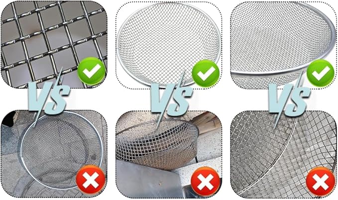 3/8 Inch Soil Sifter for Gardening, Rock Sifter for 5Gallon Bucket,Compost Sifter Dirt Sifter,Captures Dirt Rocks Sawdust