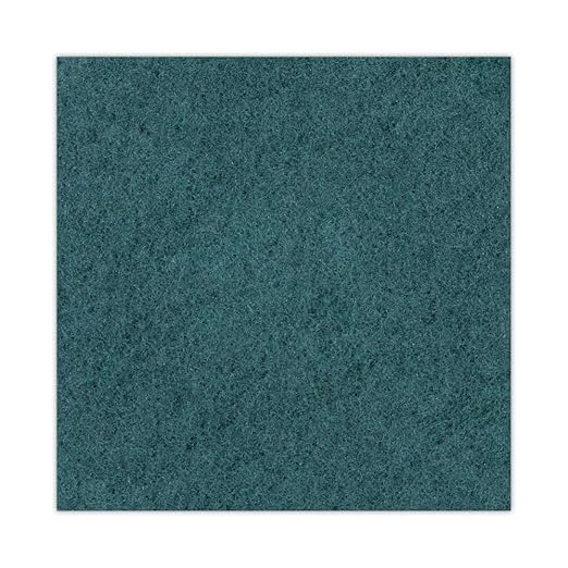Boardwalk BWK4016GRE Standard Heavy-Duty Scrubbing Floor Pads, 16" Diameter, Green (Case of 5)