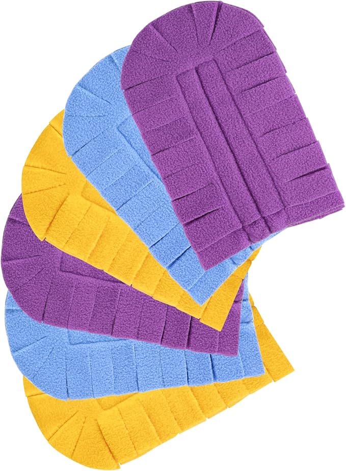 360° Fleece Duster Refills for Swiffer, Washable Refills Reusable Duster Refills Heavy Duty Compatible with Swiffer Hand Duster, Wet and Dry Dual Use Reusable Duster Heads (6 Pack)