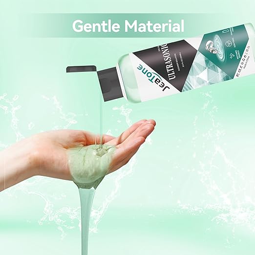 Ultrasonic Jewelry Cleaner Solution for Ultrasonic Cleaner Machine, Professional Cleaning of Jewelry, Diamonds, Gold, Silver, Remove Odors, Discoloration & Stains, Mint Scent, Green, 8.5oz