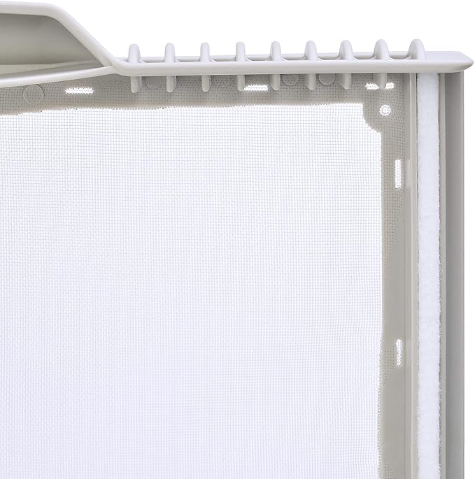 5231EL1001C Lint Filter Replacement for LG and Kenmore Dryers, Ultra Durable Lint Screen Trap, Rim with Felt Seal, Filter Size 12.2 * 10.6 * 1.5 inch (31.1 * 27.0 * 3.8 cm)