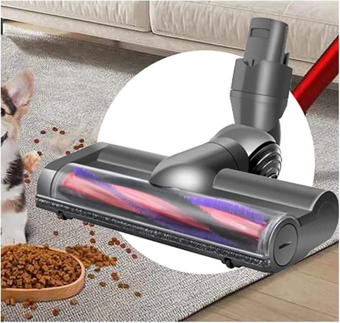 Turbine Brush, Compatible ForDyson, V6 DC58 DC59 DC62 DC72 Motor Brush High Torque Vacuum Cleaner Direct Drive Electric Head