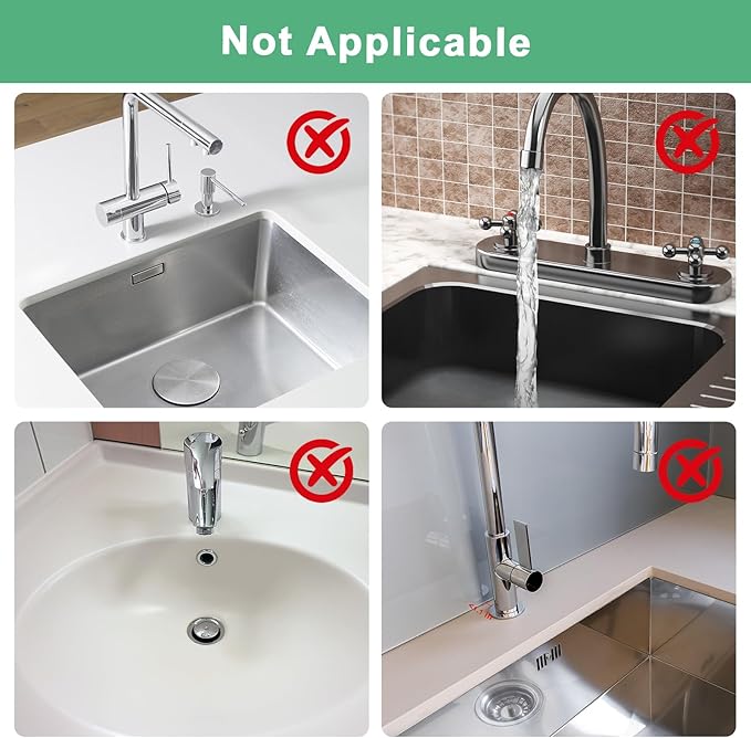 17 Inch Faucet Mat For Kitchen Sink Splash Guard Behind Faucet, ,5°Slope Fast Draining Silicone Mat , Dish Soap Sponge Holder for Bathroom Sink kitchen sink organizer (black, 17" x 6")