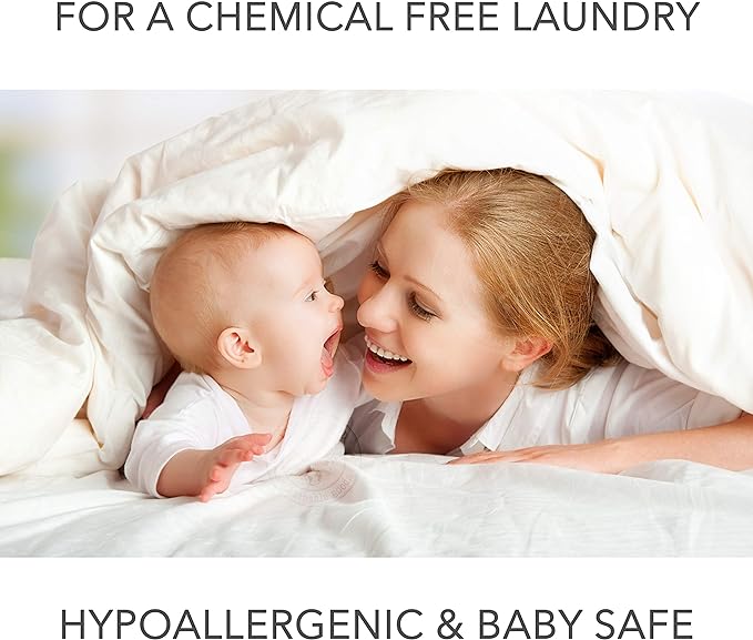 Friendsheep Wool Dryer Balls, Organic Reusable Fabric Softener Alternative for Laundry, Handmade, Fair Trade, Hypoallergenic, Eco-Friendly, Plastic-Free (6 Pack XL - Natural Mystic)