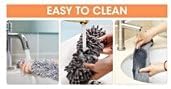 (New) Alta Dusting Products 7-Piece All Duster Combo Set (3 Microfiber Duster Heads with Extention Pole + Synthetic (Rainbow) Duster + Lambs Wool Duster + Ostrich Feather Duster)