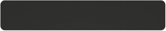 30"L x 5.5"W Customizable Sink Faucet Mat for Kitchen Sink 2 Holes & 3 Holes, DIY Cut for Oval/Rectangle/Square Faucets, Extra Long Quick-Drying Absorbent Splash Guard Counter Protector, Black