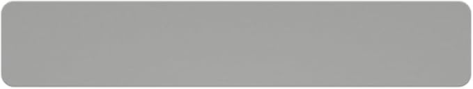 30"L x 5.5"W Customizable Sink Faucet Mat for Kitchen Sink 2 Holes & 3 Holes, DIY Cut for Oval/Rectangle/Square Faucets, Extra Long Quick-Drying Absorbent Splash Guard Counter Protector, Gray