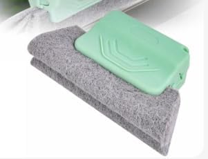 Magic Window Track Cleaner New Seal Creative Cleaner Tool for Window Slot Sliding Door Track Tile Lines Blinds skirting Features Pink Stuff Cleaner skirting Cleaning Tool Small Cleaning Brush. (1)