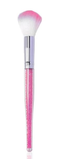 Pink Soft Nail Dust Cleaning Brush Cleaner Nail Art Powder Dust Removal Brushes DIY Tool For Acrylic and Nail Powder Makeup Foundation Beauty and Personal Care