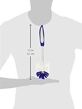 Dawn Ultra Multipurpose 13.5" Twister Bottle Cleaning Brush, White/Blue