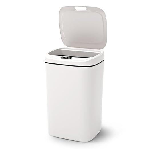 Smart Trash can, Easily Opened with a Wave of Your Hand, Tightly Sealed, Effectively Blocking Odors, Keeping The air Fresh, Stylish in Appearance, Sturdy and Durable, Easy to Clean. (Large)