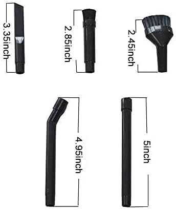EZ SPARES Micro Vacuum Accessory Kit,Compatible with Dyson V11 V10 V8 V7 V6 Vacuum Cleaners,Keyboard Crevice Cleaning Tool Brush Kit