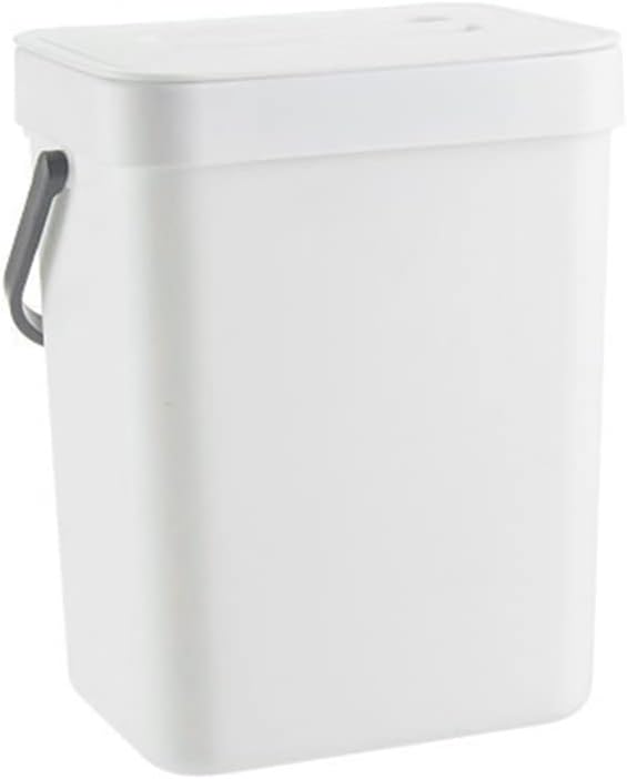 3L Small Kitchen Compost Bin, PP Material, Pressure Design Household Countertop Container with Lid for Rubbish Composter (3)