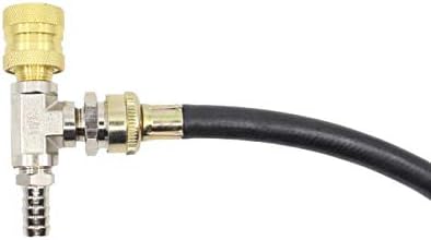 Brass Faucet Adapter – Bleeder T, Garden Hose Threads, Water Flow Tee for Blend Centers, Mop Buckets & Spray Bottles, Portable Water Supply