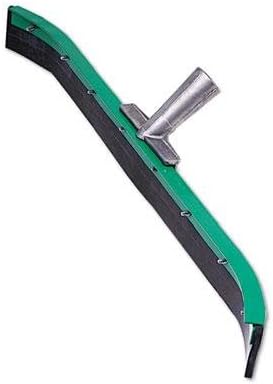 Lagasse AquaDozer 36" x 24" Curved Floor Squeegee, Black Rubber Blade, Metal Handle, Modern Style, Cleaning