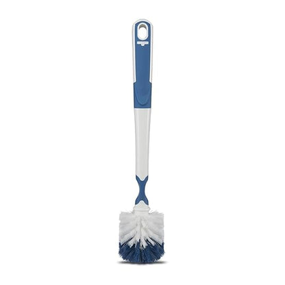 Unger 16” Flexible Glass and Bottle Scrub Brush, Extra-Long, Non-Scratch Cleaning Scrubber for Water Bottles, Travel and Coffee Mugs, Pitchers, Vases, Decanters, Glassware