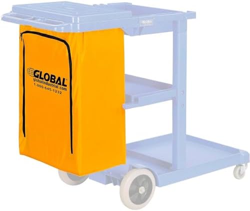 Global Industrial Replacement Vinyl Bag for Janitorial Cart