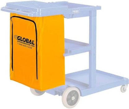 Global Industrial Replacement Vinyl Bag for Janitorial Cart