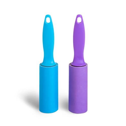 Smart Design Mini Lint Rollers – Set of 5, 150 Sheets Total – Easy-to-Use Lint Roller for Pet Hair Removal, Cleaning Floors, Carpet, Cars & Other Debris