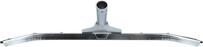 PRO SOURCE 24" Wide Petroleum-Resistant Curved-Blade Floor Squeegee: Taper Handle Connection