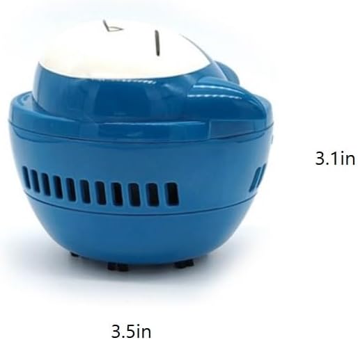 Pikachu Mini Desk Eraser Crumbs Vacuum Cleaner(No Battery Included) (S)