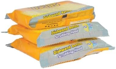 Scrubing Dish Daddy Non-Scratch Sponge Dishwand + Non-Scratch Scrub Dishwand Refills, 6 ct.