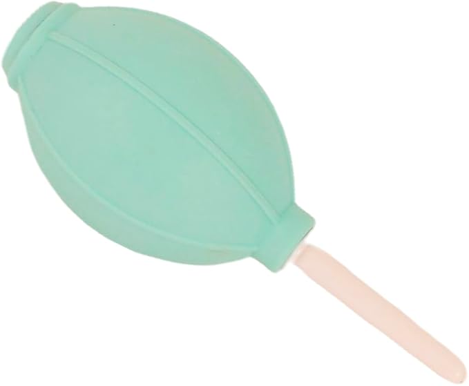 Craftelier - Alcohol Ink Blower | Manual Air Blower for Alcohol Ink & Card Making | Dust Cleaner for Cameras, Keyboards & Electronics | Non-Electric | Turquoise/White