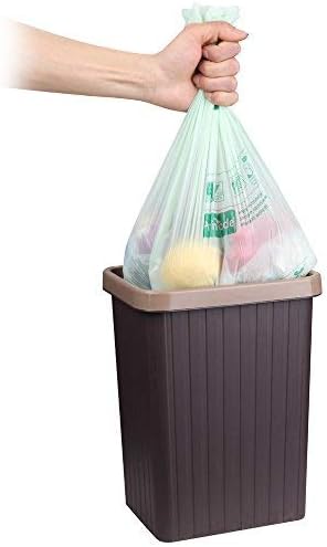 Compostable Bags, 8 Gallon (30L) Food Scraps Yard Waste Bags, 100 Count, Extra Thick 0.85 Mil. ASTM D6400 Compost Bags Small Kitchen Trash Bags, Certified by BPI & TÜV AUSTRIA
