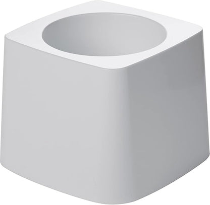 Rubbermaid Commercial Products 5" Toilet Bowl Brush Holder White Compact Design for Toilet Brush Storage for Bathroom/Professional/Janitorial Use