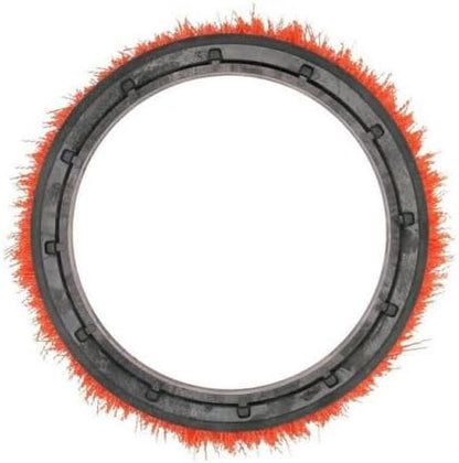 Oreck Commercial 237047 Orange Tile and Resilient Floor Scrub Brush, 10.5 in. Diameter, Polypropylene Bristle Floor Brush, Use with ORB550MC Oreck Commercial Orbiter Hard Floor Cleaner Machine