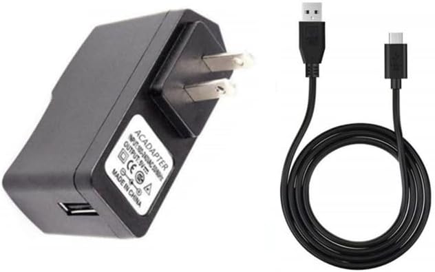 5V USB-C AC/DC Adapter Compatible with Oraimo OSS-L101A OSS-L101A-P OSS-L102A OSSL101A OSSL101AP OSSL102A Cordless Electric Spin UltraCleaner Scrubber 3.7V 2500mAh Li-Ion Battery 1A Charger