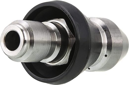Pressure Washer Sewer Drain Jetter Nozzle 1/4'' with Stainless Steel Quickly Connector 5000 PSI Orifice 6.5