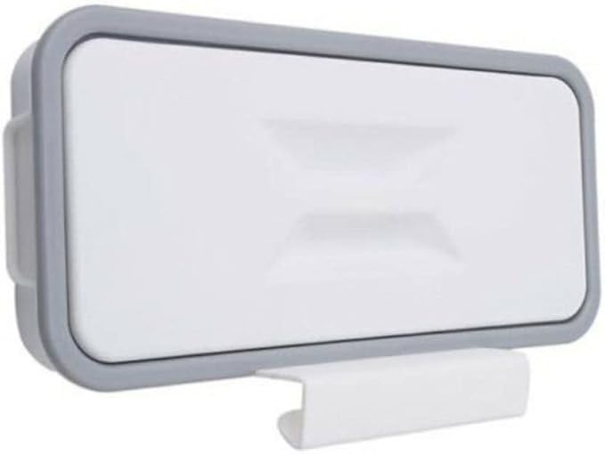 Hanging Trash Bag Holder with Lid Over Cabinet Garbage Bag Rack for Kitchen, Trash Holder with Lid